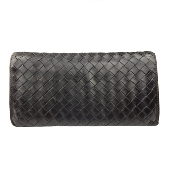 Bottega Veneta Weave Continental Leather Wallet. - Picture 2 of 10
